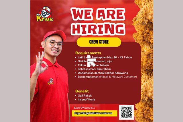 Mr Kriuk Fried Chicken Karawang